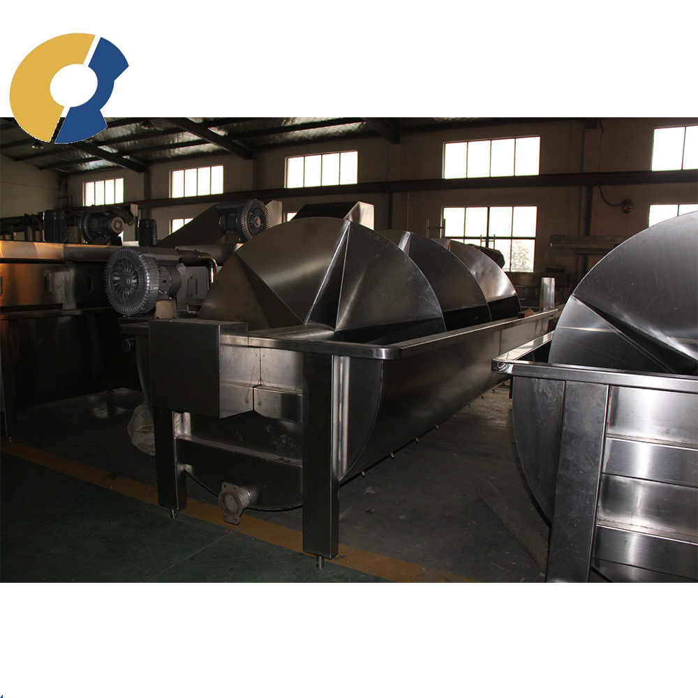 High Productivity Poultry Slaughter Machine with Stainless Steel Screw Chiller System