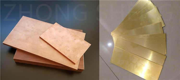 Strength C12200 Copper Plate Sheet at with Punching Processing Service and 217-275 MPa Ultimate Strength