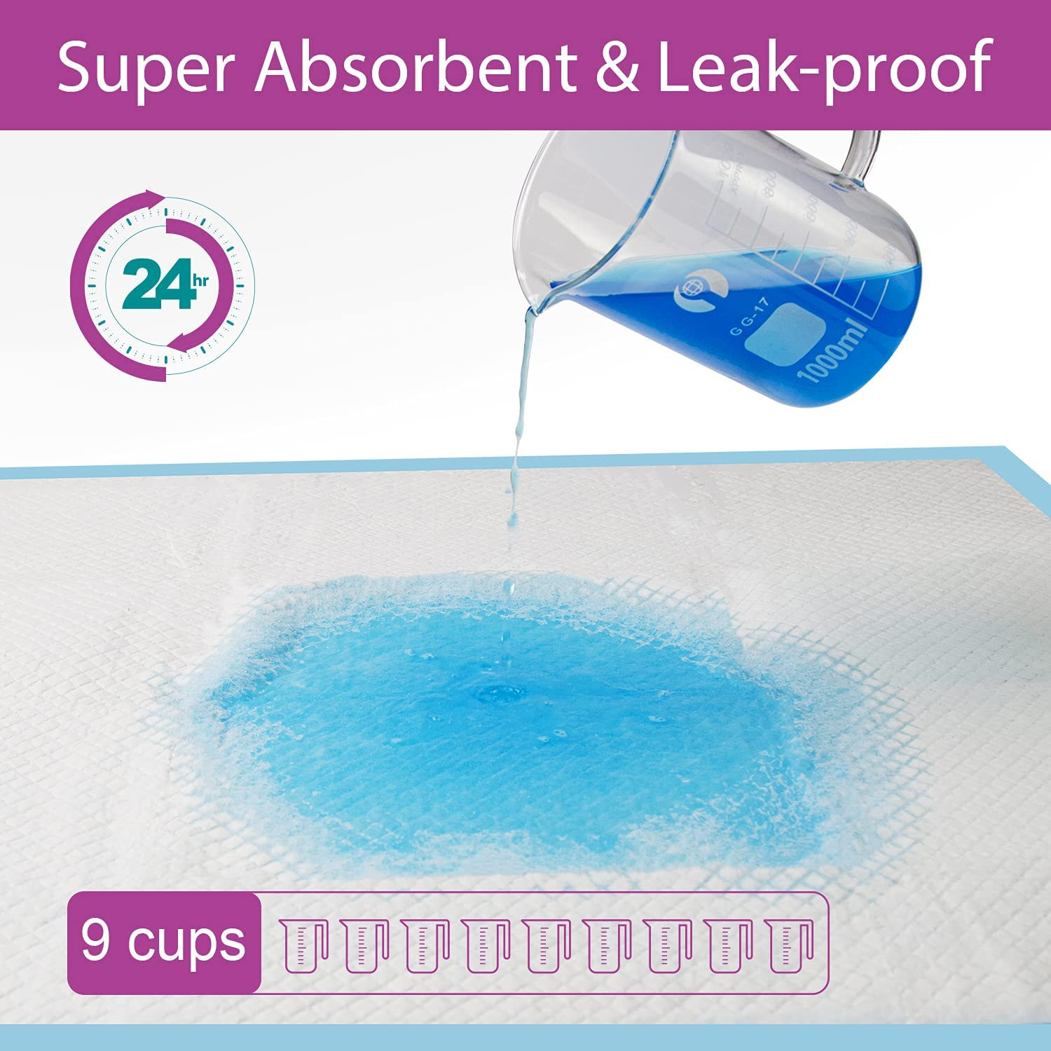 Total Weight gram 30-70 Incontinence Disposable Absorb Puppy Dog Pee Pads for Dogs
