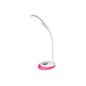 Foldable Touch Control Rgb Led Desk Lamp 3W With Dimmable Colorful Light
