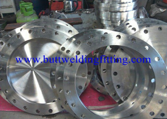 ASTM ASME DIN Forged Steel Flanges SO RF Flange With Pickled / 2B Treatment
