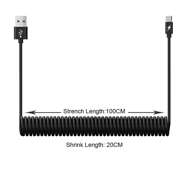 Flexible PE Plastic Fast Charger Cable Lighting 5V 9V 11V Power Supply
