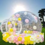 2024 Inflatable Double Bubble House with Portable PVC Material and Customized