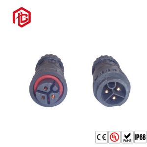 UL Certified IP68 Waterproof Connector 16A Round for LED Lighting