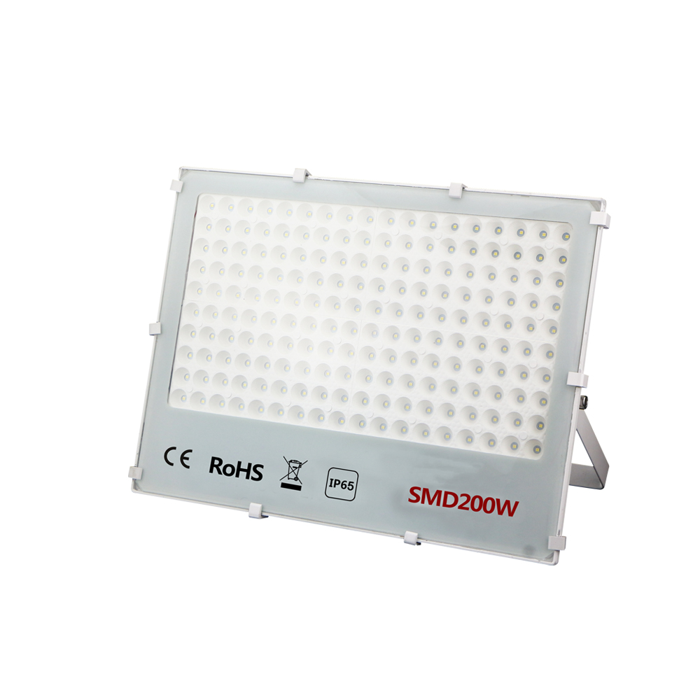 Slim Line Outdoor LED Flood Lights , Modern Design White Exterior LED Flood Lights