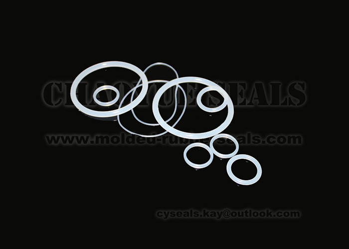 Transparency Original Color Food Grade Ethanol Resistance Silicone O Ring Seals 