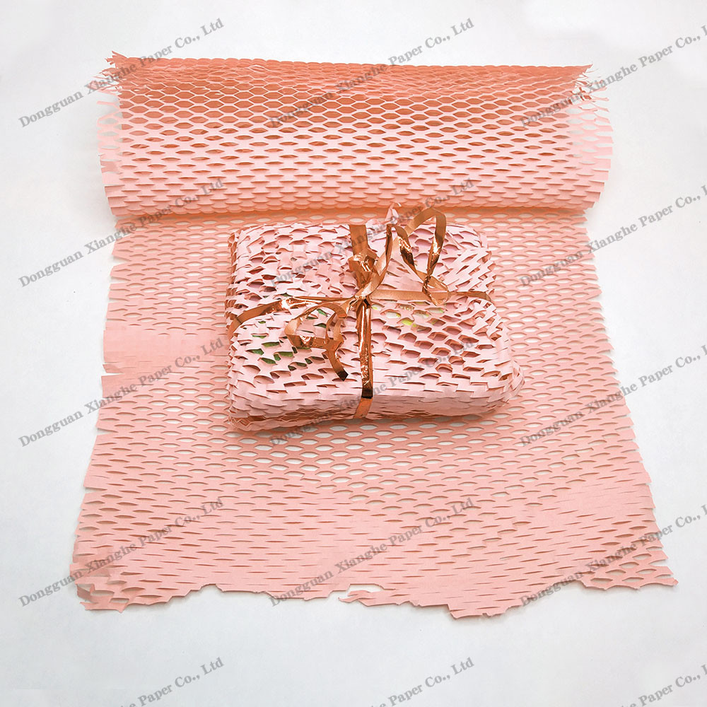 Biodegradable Eco Kraft Honeycomb Wrapping Paper