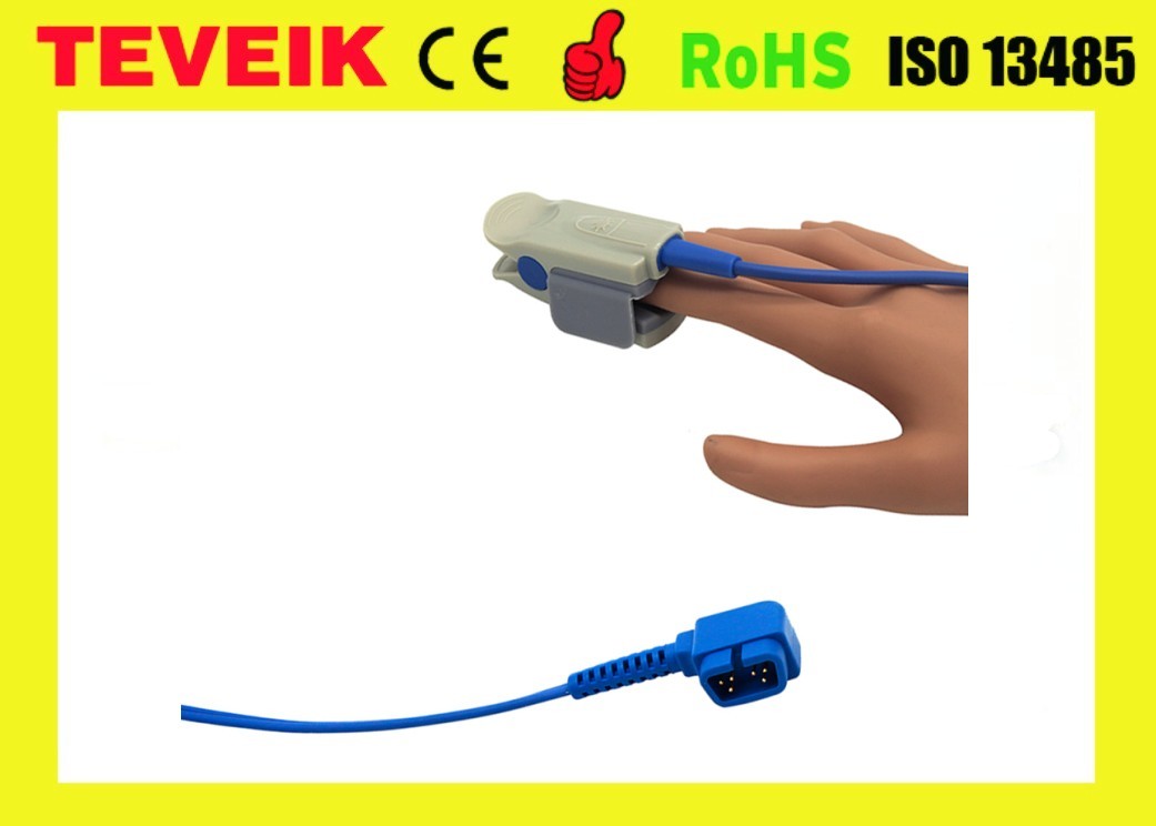 Direct supply from factory CSI 511SDN Adult Finger Clip Spo2 Sensor For Patient Monitor