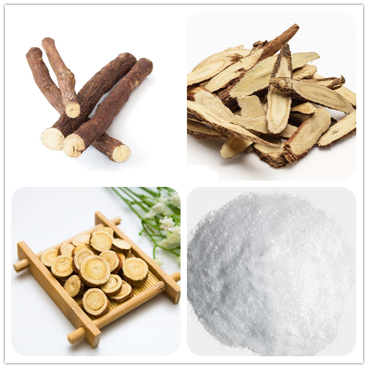 Licorice root extract Glycyrrhetinic Enoxolone powder buy glycyrrhizic acid