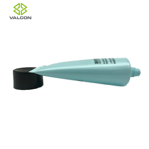 100 ML Green Empty Cosmetic Tubes , Cleanser Plastic Tube Bottles Screw Cap