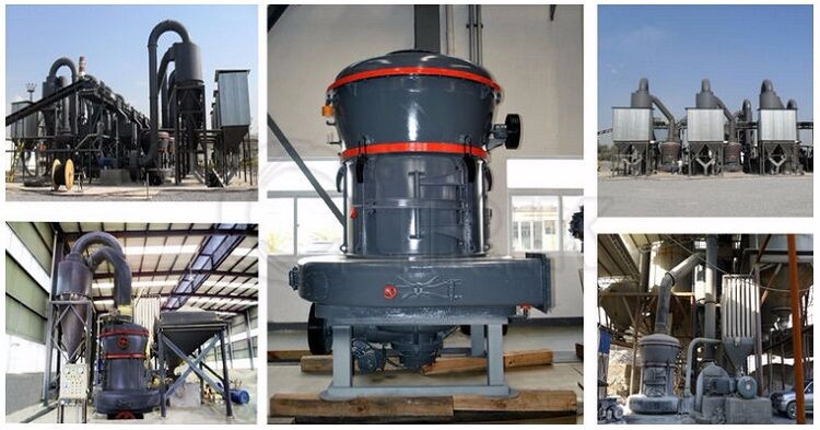 Spodumene Superfine Micro Powder Grinding Mill YGM Raymond Roller
