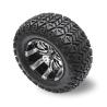 Buy cheap 12'' Golf Cart Wheels And 23x10.5-12 High Profile Tires Combo from wholesalers