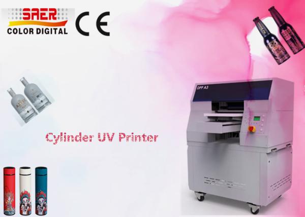 Professional Cylinder UV Printer Automatic UV Printer For Water Bottle Print Cup