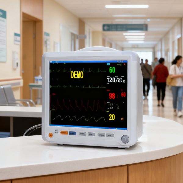 Quality Clinical Grade Patient Monitor 12.1" Display For ST Segment Analysis & ECG Monitoring for sale