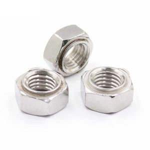 Durable Hexagon Head Nut 1/4 Inch Zinc Plated Nut Grade 4.8 2B Thread Class Manufactures