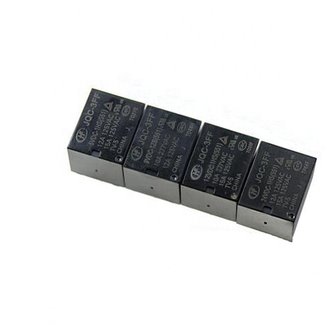 Hot selling Relays JQC-3FF-5VDC-1HS JQC-3FF-9VDC-1HS JQC-3FF-12VDC-1HS JQC-3FF-24VDC-1HS DIP original
