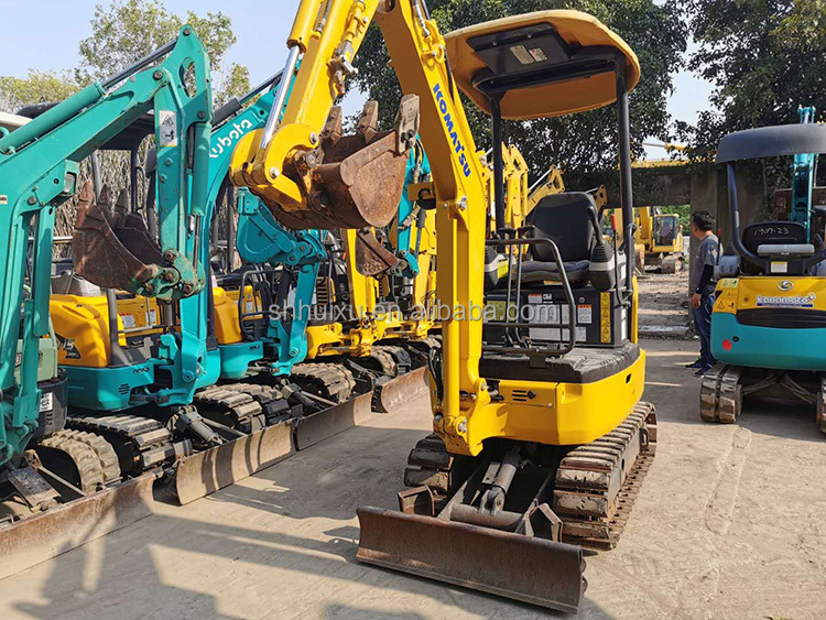 mini used komatsu pc18 excavator pc 18 1.8 ton digger pc18mr diesel engine japan good performance