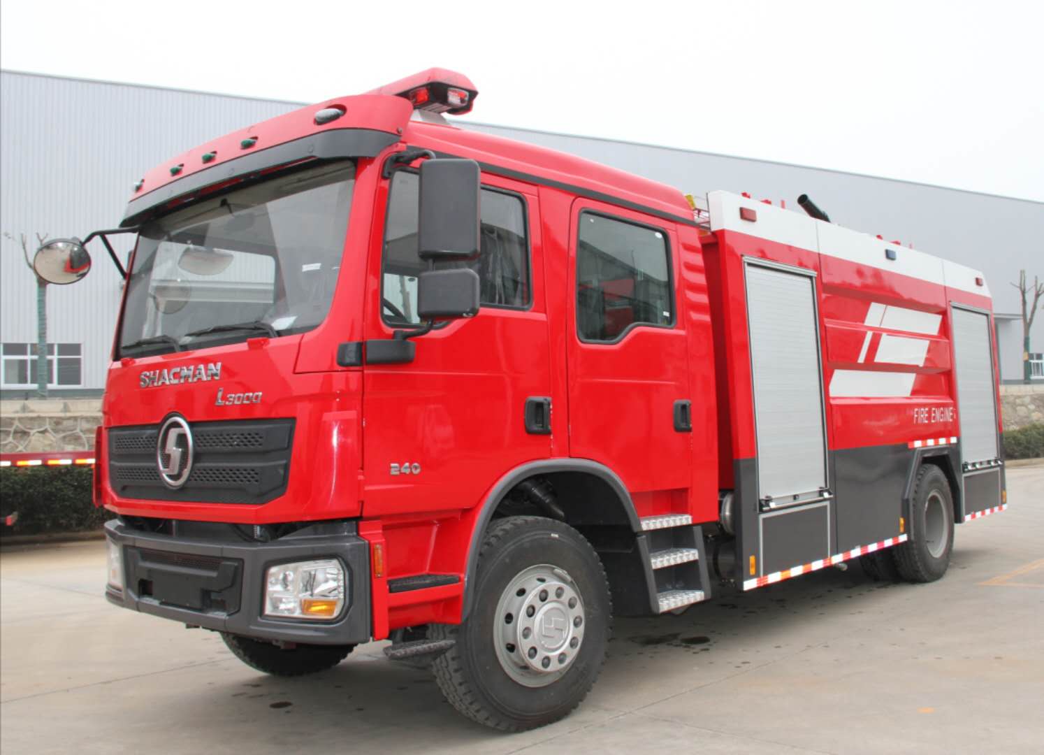 Shaanxi Shacman Special Purpose Trucks Fire Fighting Small Fire Truck 6x4