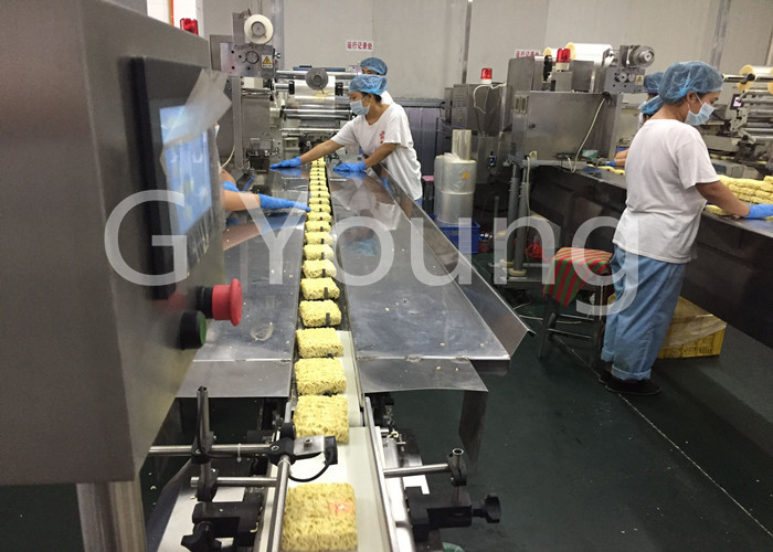 1040mm Roller Fried Bag Automatic Noodle Making Machine Instant Noodle Production