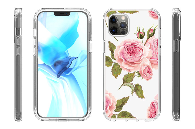 CDR Logo 6.7" TPU Bumper Protective Phone Case For IPhone 12 Pro Max