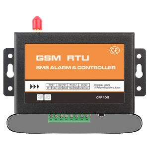 China gsm alarm power lost with 2 digital input and 1 relay out for water pump controller on sale
