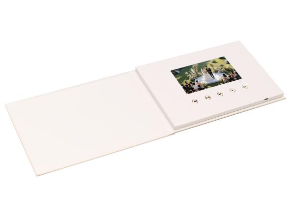 Printing 7 Inch Lcd Business Cards 500mAh Battery Capacity