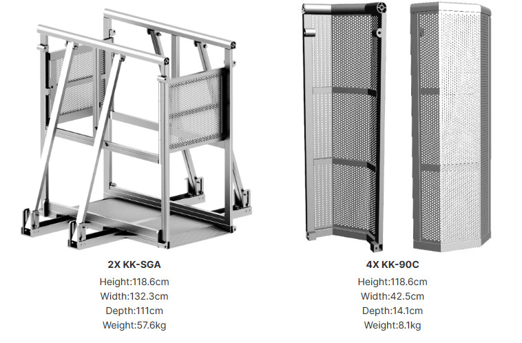 1.5M Portable Concert Crowd Control Barrier Safely Line Up Modular System