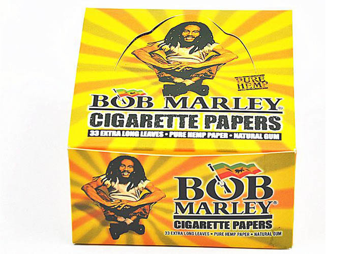 Bob Marley Cigarette Paper Roll 110mm Translucent Hemp Fiber Material