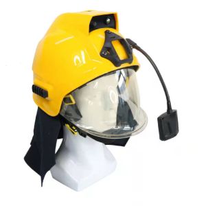  Fire Fighter Helmet ABS IR Thermal Image Camera SOS Alert With Command Software VMS Manufactures