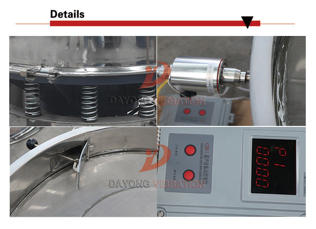 Industrial Power Ultrasonic Vibrating Screen For Waste Water Treatment