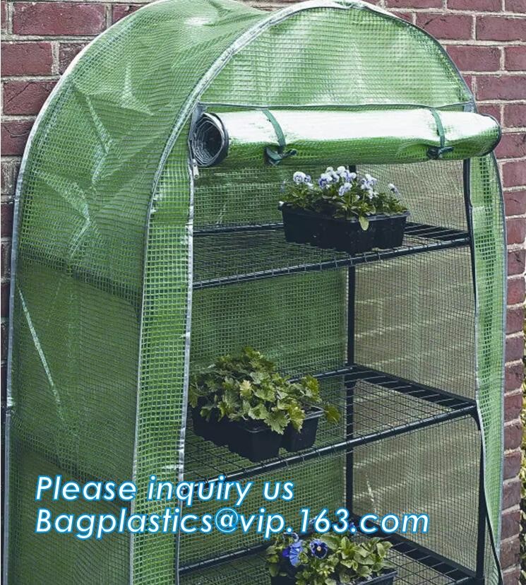 Agricultural Glass Green House for Commerical,Pop up Greenhouse Eco-friendly Fiberglass Poles Overlong Cover 98"x49"x53"