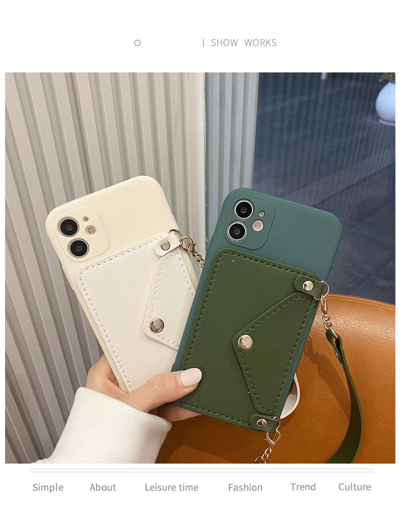 Mobile Phone Cases 2023 TPU Leather Wallet Bag for iPhone 11 12 13 14 15 Pro Max XS XR