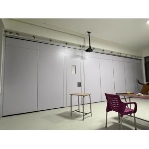  Movable Office Dividers Walls , Operable Panel Partitions MDF Finish Manufactures
