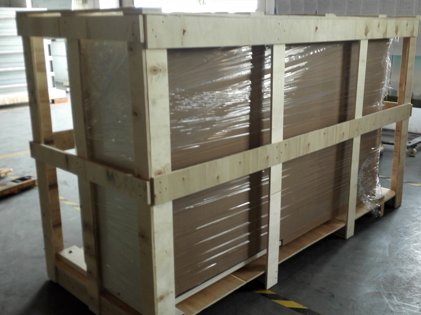 Process Hydrophilic Aluminum V Type Fin Dry Air Cooler Sustem