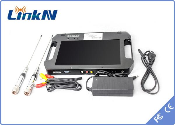 COFDM Portable Digital Video Receiver With Battery Powered TF Card Storage FAT32
