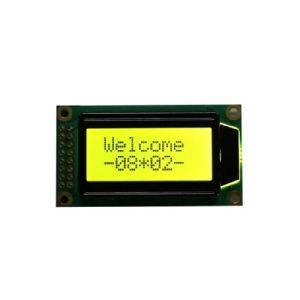  Character 8X2 FSTN COB Positive LCD Module With AIP31066 Controller Manufactures