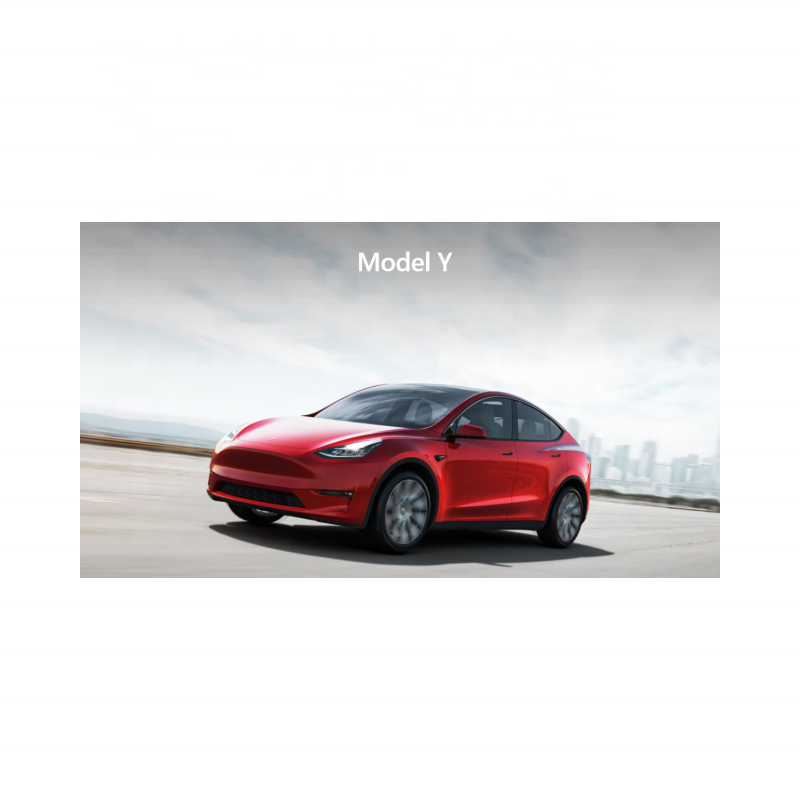 Tesla Y 2021 Car Fitment Front Radar Sensor Mount For Model Y 5YJY Part No. 1500123-00-B