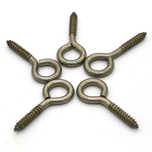 DIN Standard Eye Screws High Grade 8.8/10.9/12.9 Titanium Metal Plastic-Wood