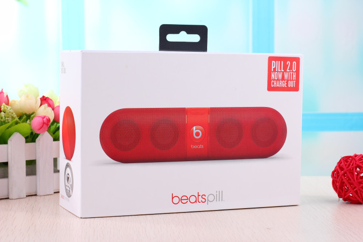 New Beats Pill 2.0 Red Portable Bluetooth Speaker with Built-in Mic Beats New Pill 2.0 from china supplier