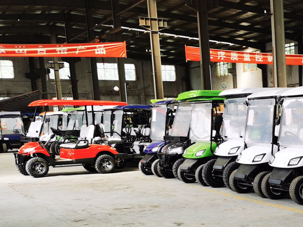 Legal Street Electric Sightseeing Golf Carts With Lithium Battery For Club