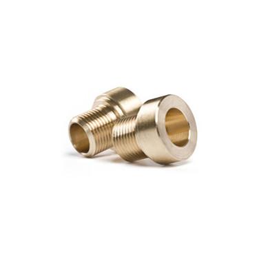 OEM Household Appliance Parts / Solid Brass Valve Adapter Converter For Bike