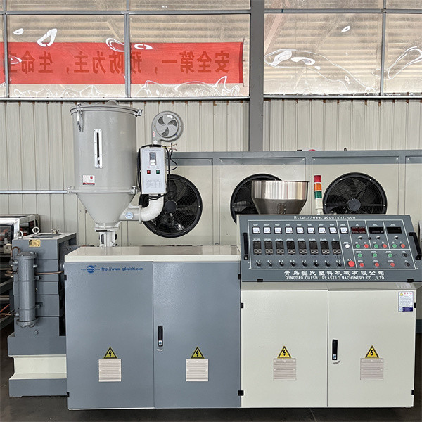 High Output Spiral Pipe Extrusion Line Prestressed Post Tensioning Corrugated Pipe Machine