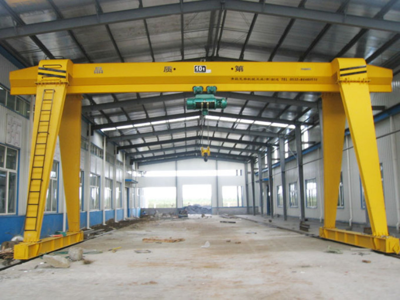 5t 10t Type eot single beam gantry crane A5-A7 rail mounted