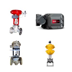 Pneumatic Control Valve With Positioner FISHER DVC6200 Smart Valve Positioner