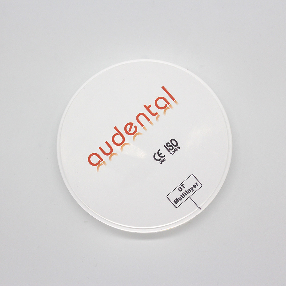 16mm Thickness Multilayer Zirconia Block For 98/95/92mm Round Disc