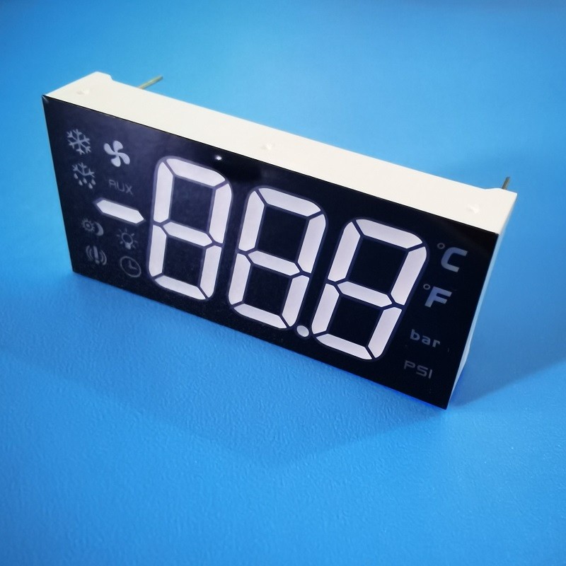 3 Digit 7 Segment Common Anode Super Bright Red LED Display for Refrigeration