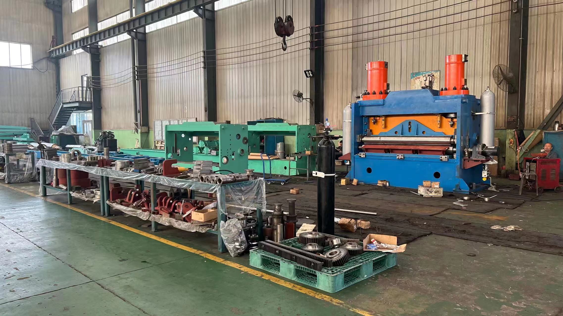 4 16 mm Material Thickness Uncoiling and Leveling Cutting Machine 0 40 m/min Cutting Speed