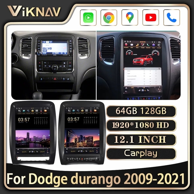 Gps Android Touch Screen Radio For 2009-2021 Dodge Durango