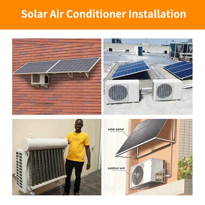 12000Btu 18000Btu 24000Btu Ac Unit System Price Solar Power Air Conditioner System Off Grid Solar Powered Air Conditioner