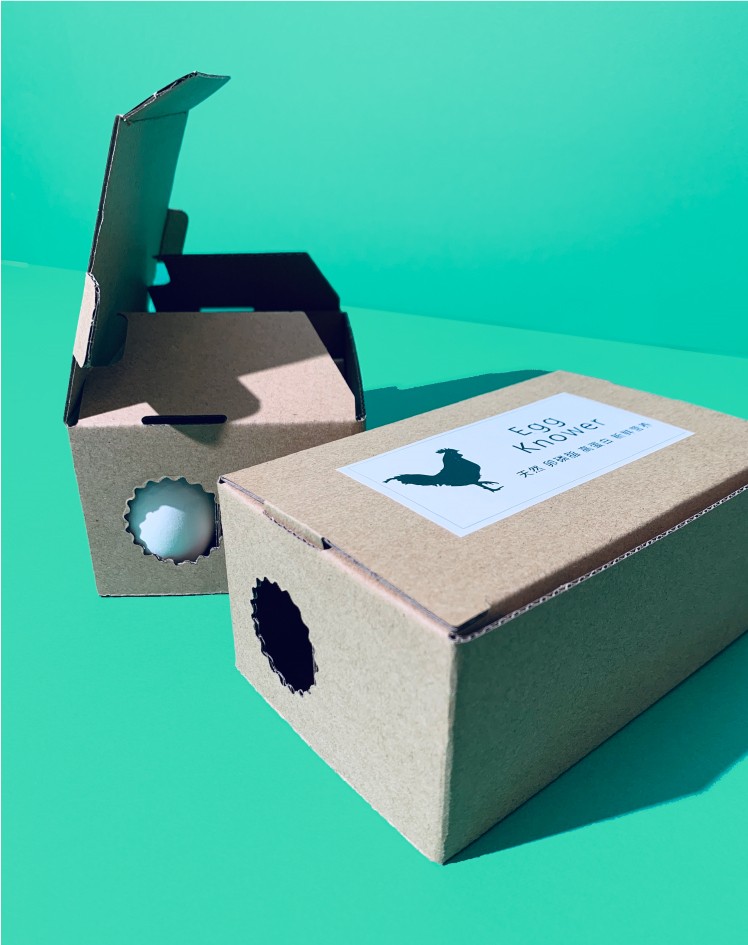 Custom Unique Surprise Egg Trays Cardboard Paper Roll Packaging for Quail and Goose Eggs